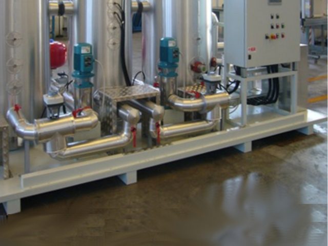 Skid di Processo per Refrigeratori Industriali