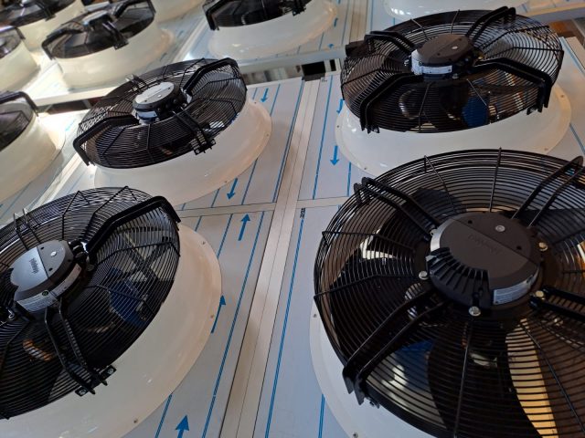 Ventilatori EC Brushless del Refrigeratore Industriale